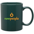 11 Oz. Green C-Handle Mug